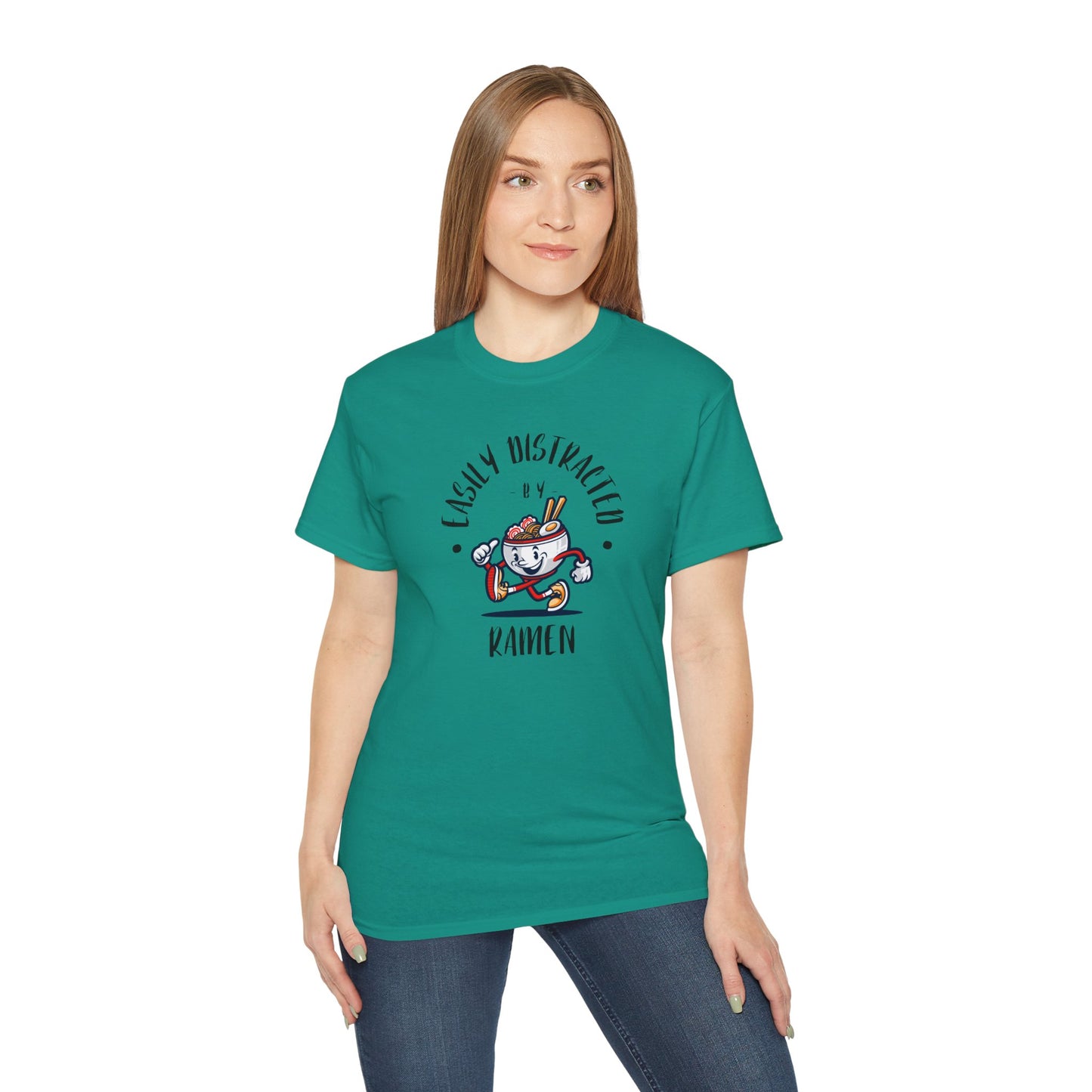 'Easily Distracted by Ramen' Unisex Ultra Cotton Tee