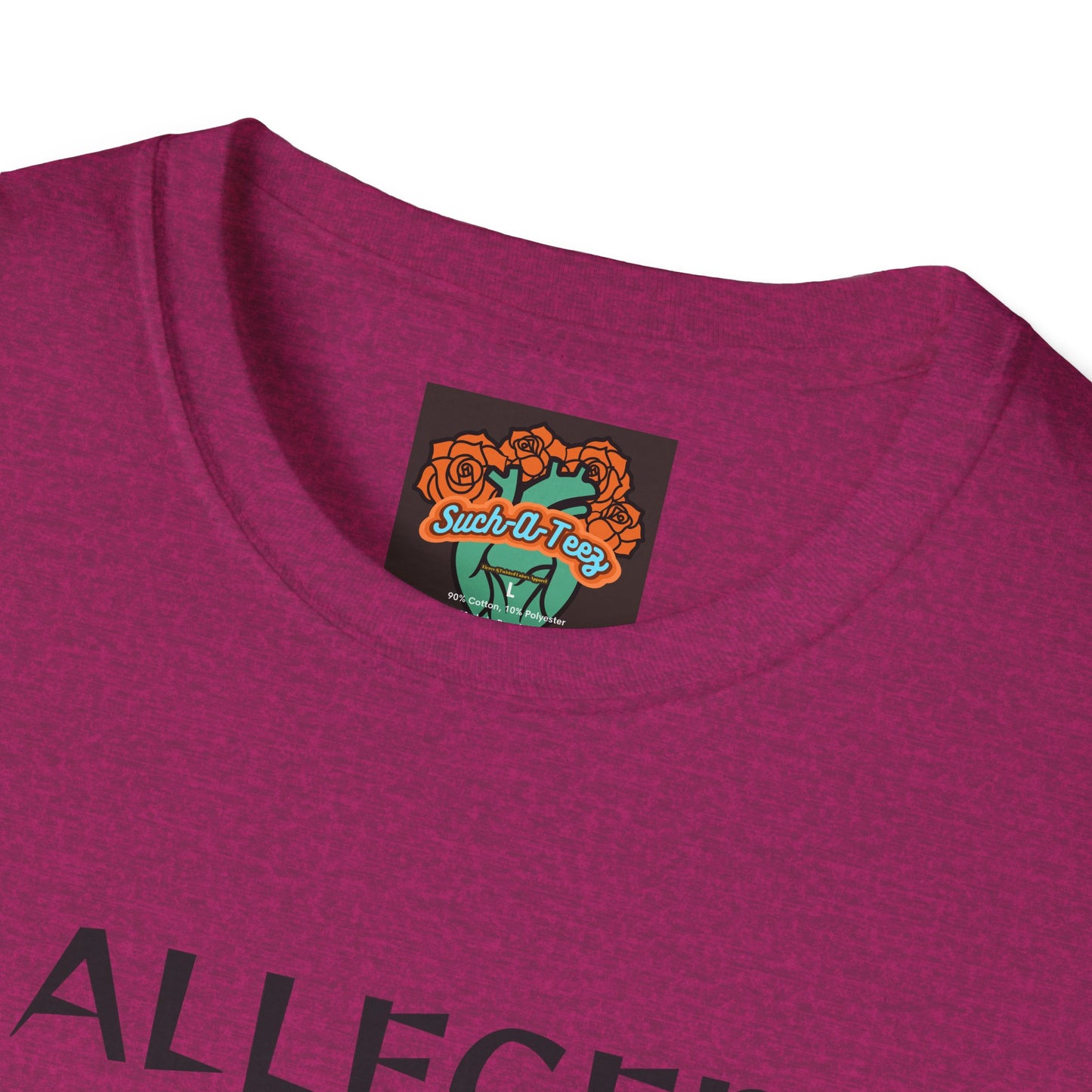 'Alleged Punk' Edgy Unisex Softstyle T-Shirt