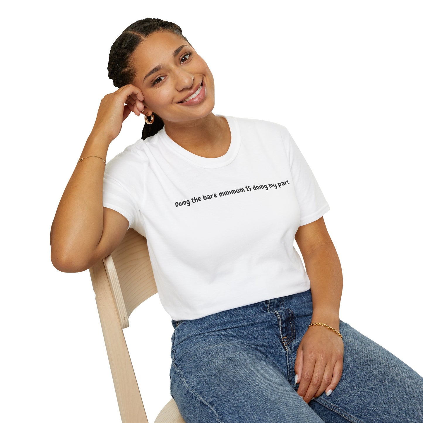 'Doing My Part' Unisex Softstyle T-Shirt