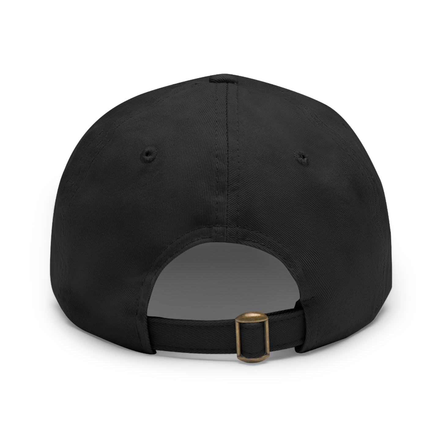 'Who's Your Daddy' (Spider)Dad Hat with Leather Patch (Rectangle)