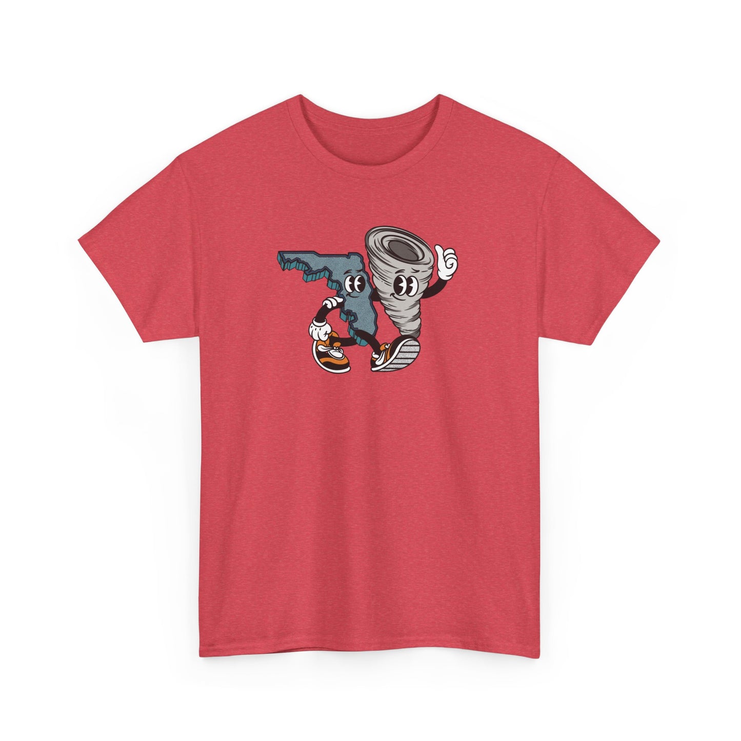 'Florida Hurricane Besties' Unisex Heavy Cotton Tee