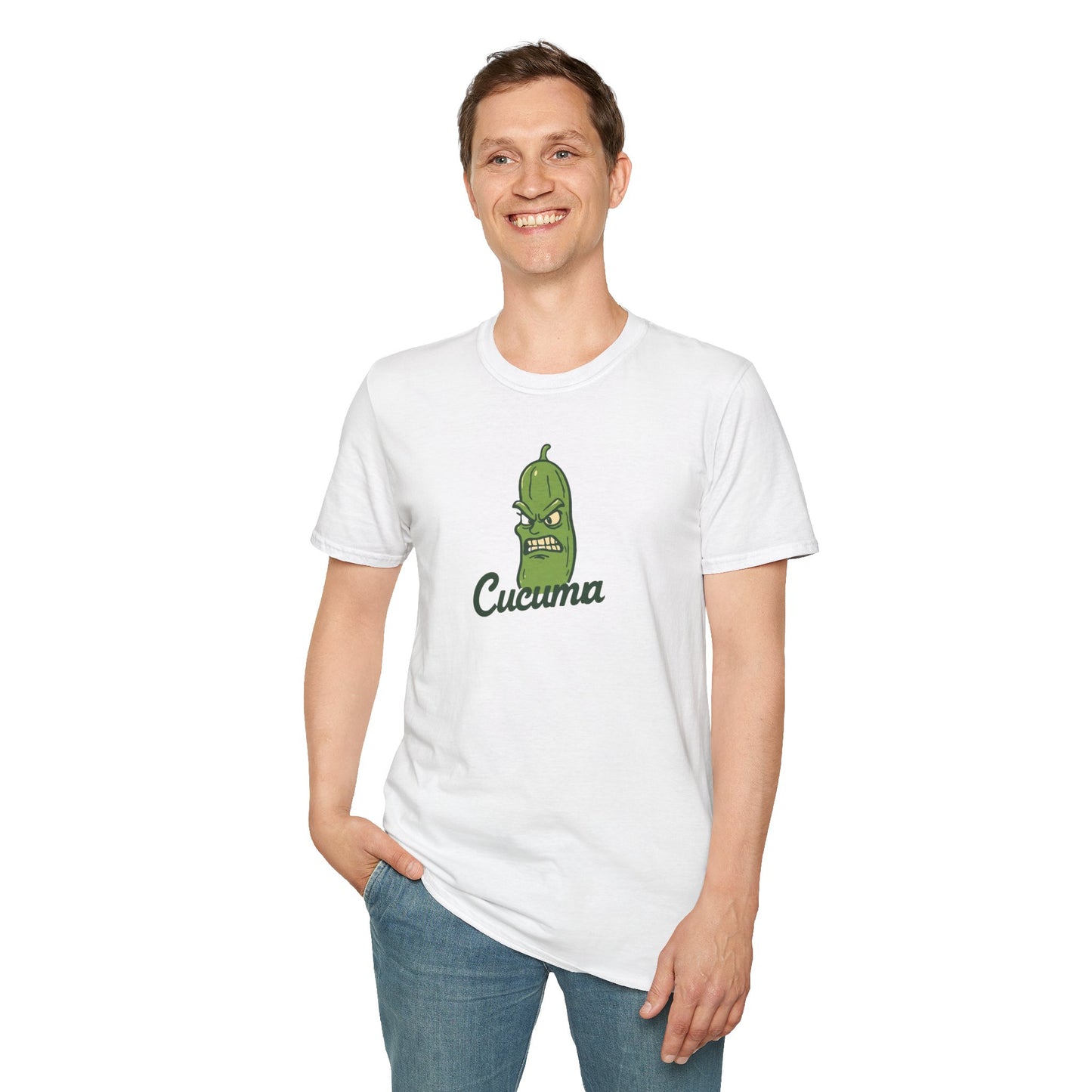 'Cucuma' AI Created Graphic Funny Unisex Softstyle T-Shirt