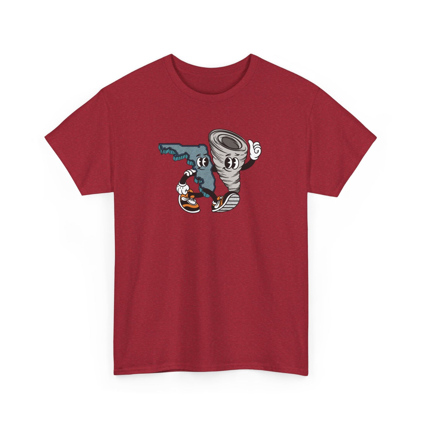 'Florida Hurricane Besties' Unisex Heavy Cotton Tee