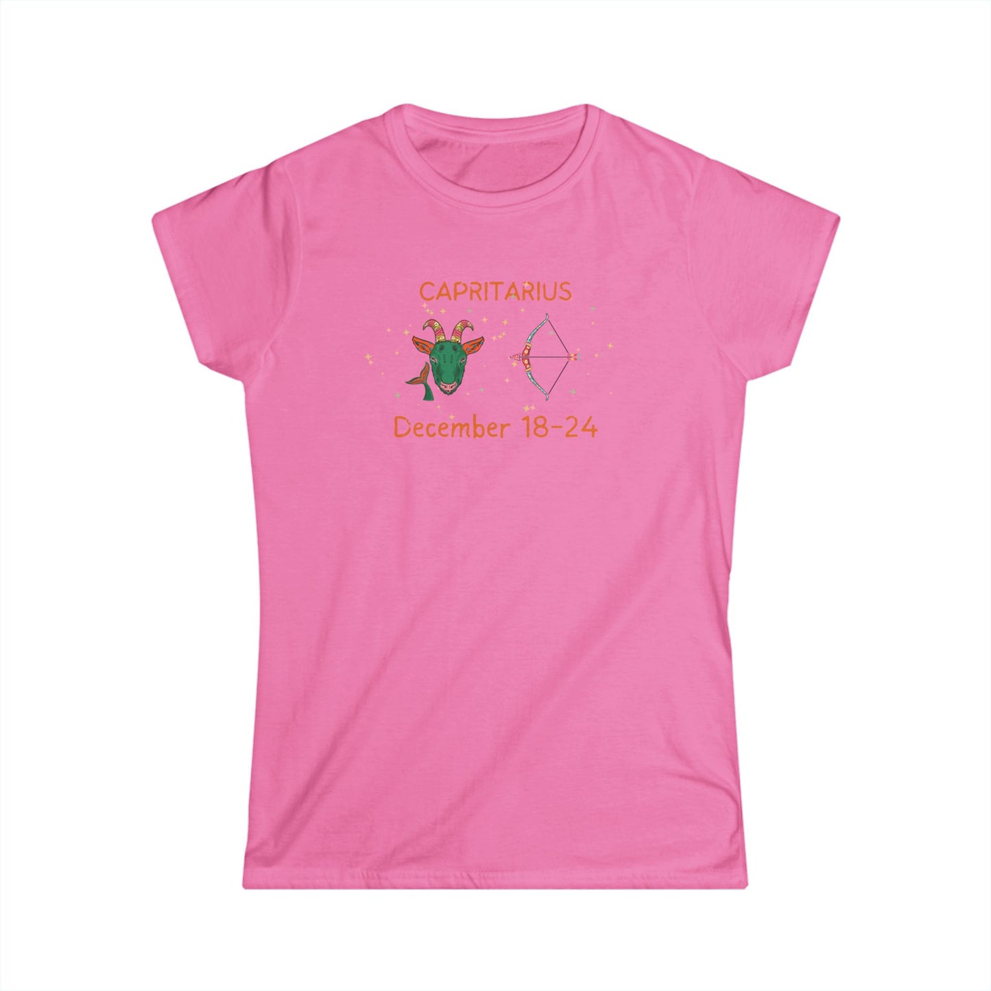 'Cusp - Capritarius' Women's Softstyle Tee