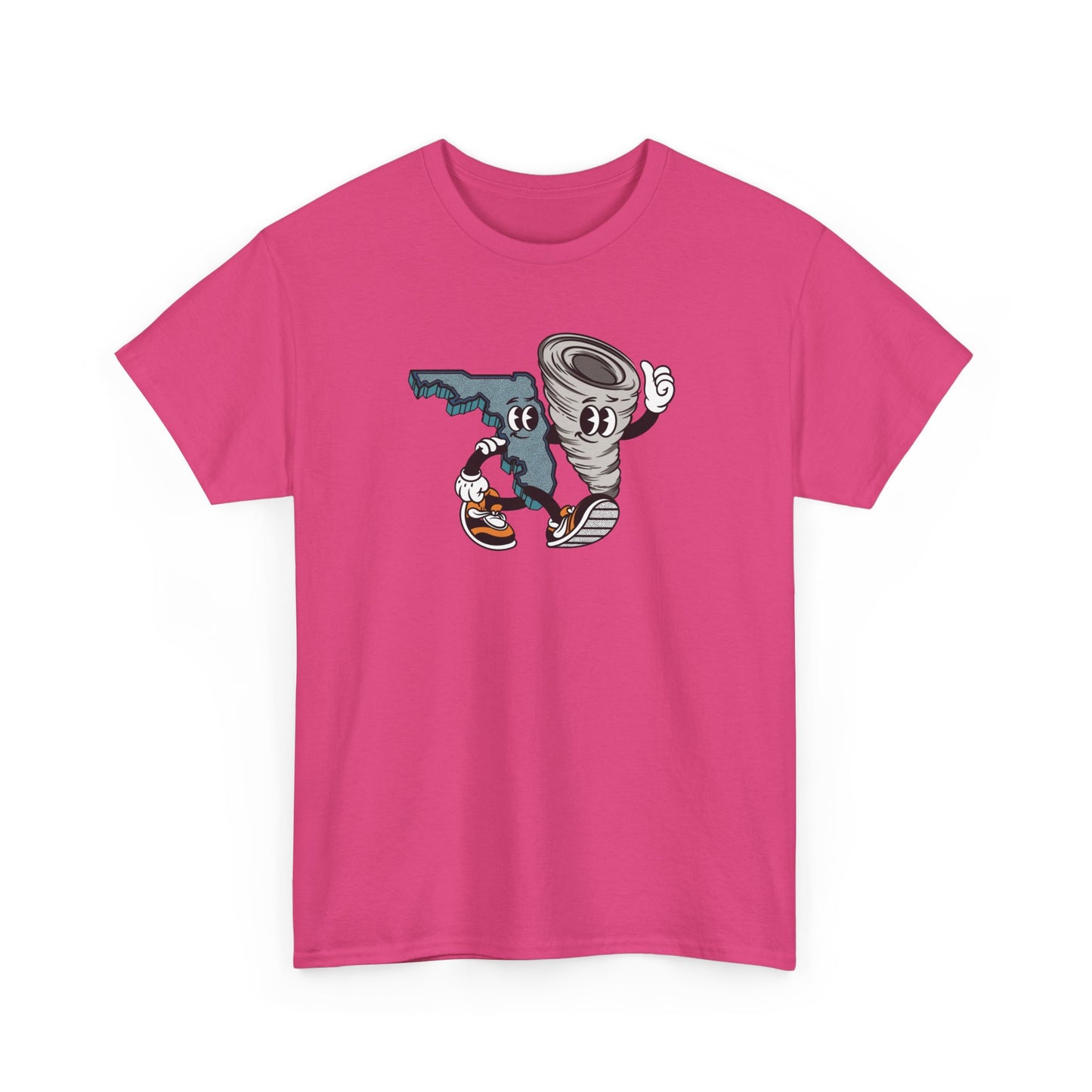 'Florida Hurricane Besties' Unisex Heavy Cotton Tee