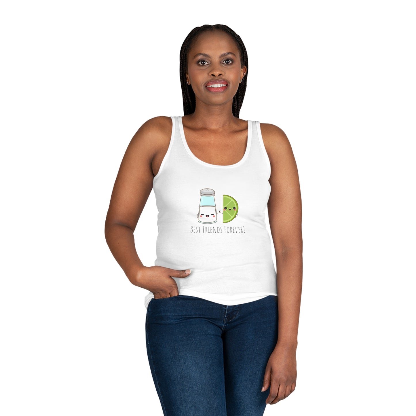 Salt & Lime Best Friends Forever! Women's Tank Top