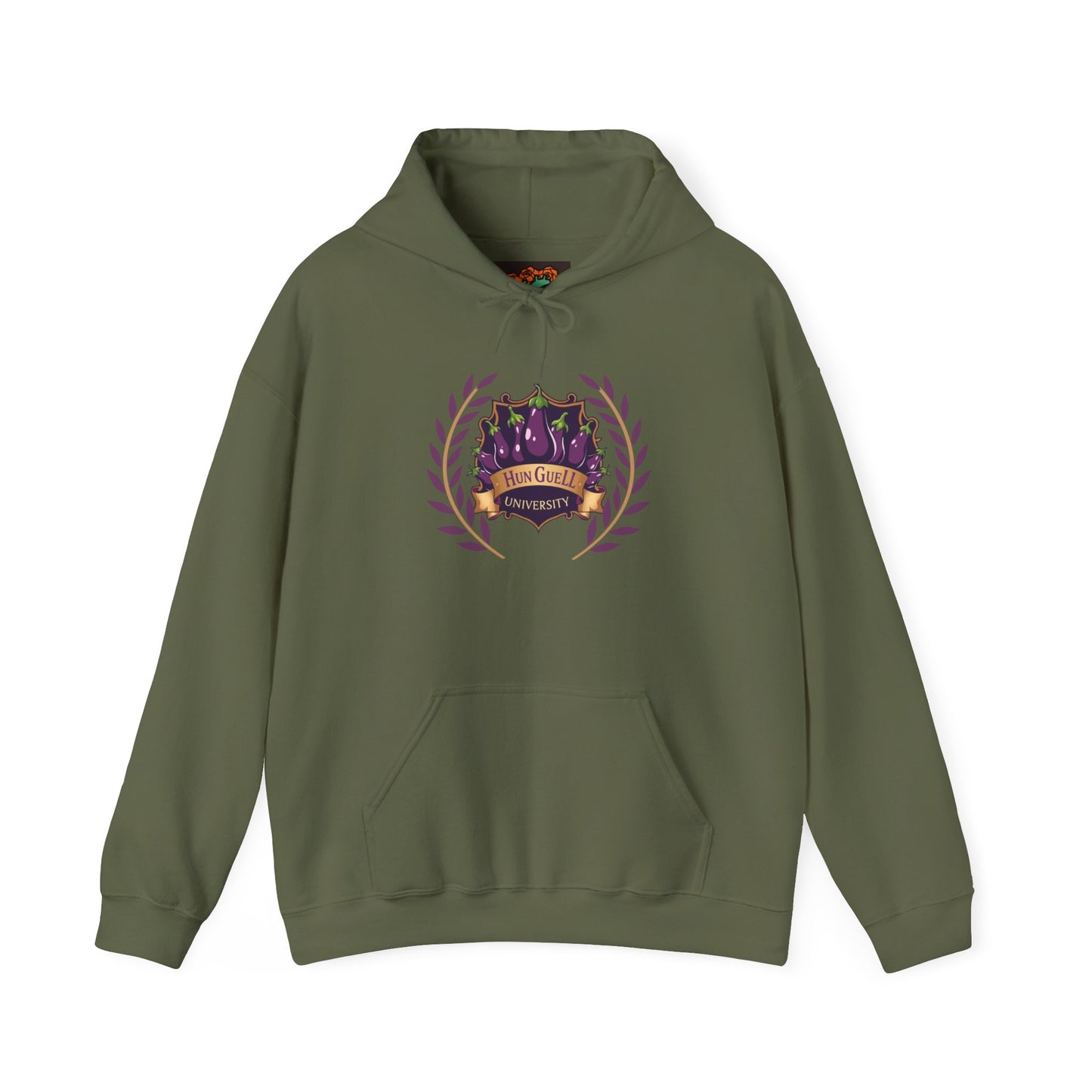 'Hun Guell University'Unisex Heavy Blend™ Hooded Sweatshirt