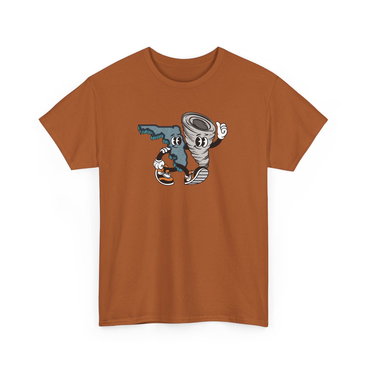 'Florida Hurricane Besties' Unisex Heavy Cotton Tee
