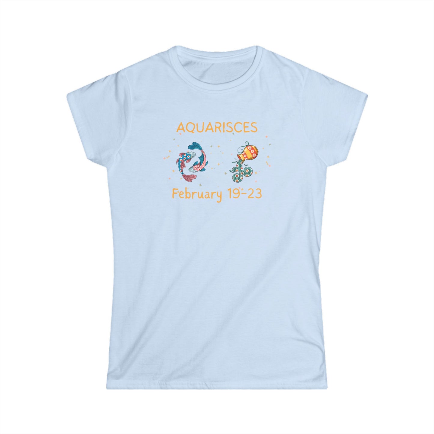 'Cusp - Aquarisces' Women's Softstyle Tee