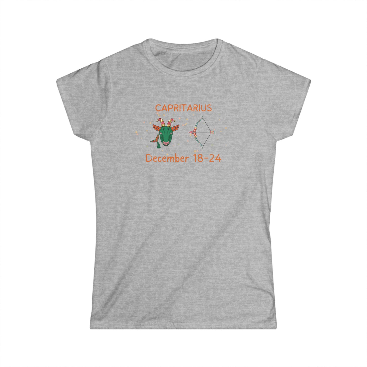 'Cusp - Capritarius' Women's Softstyle Tee