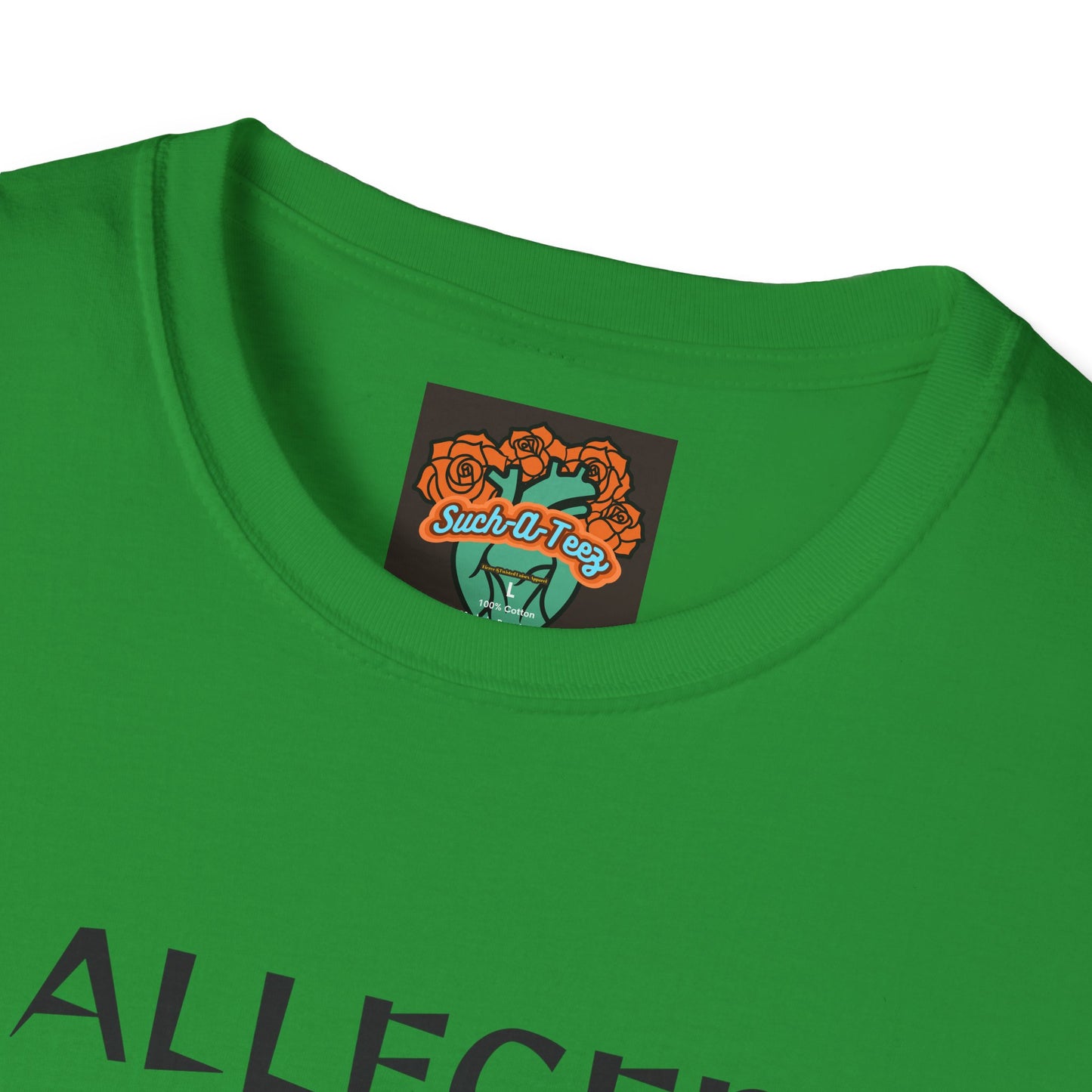 'Alleged Punk' Edgy Unisex Softstyle T-Shirt