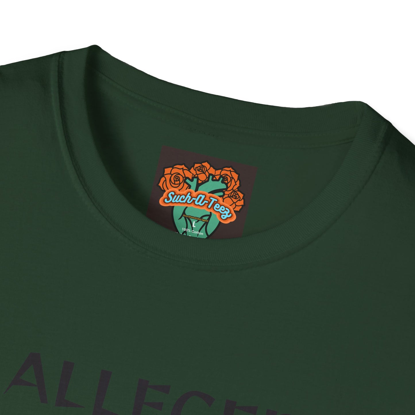'Alleged Punk' Edgy Unisex Softstyle T-Shirt