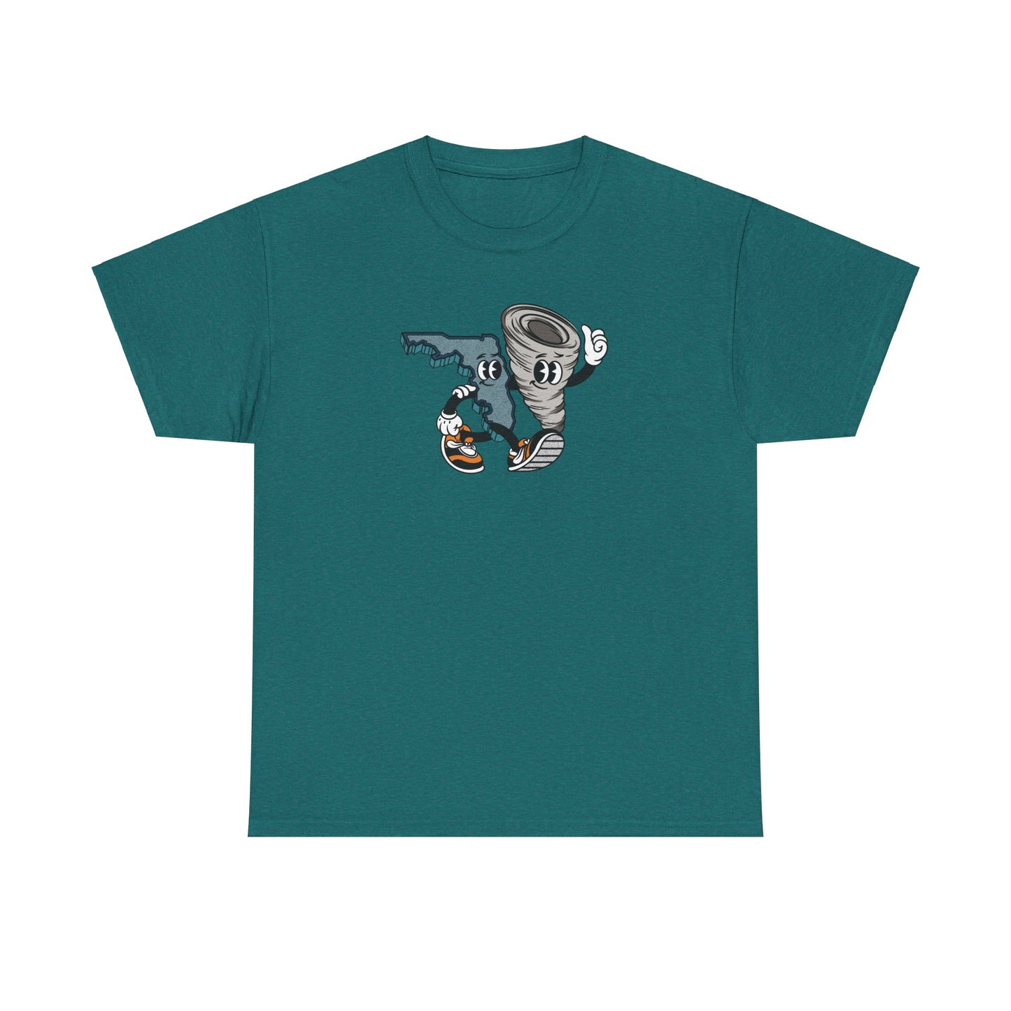'Florida Hurricane Besties' Unisex Heavy Cotton Tee