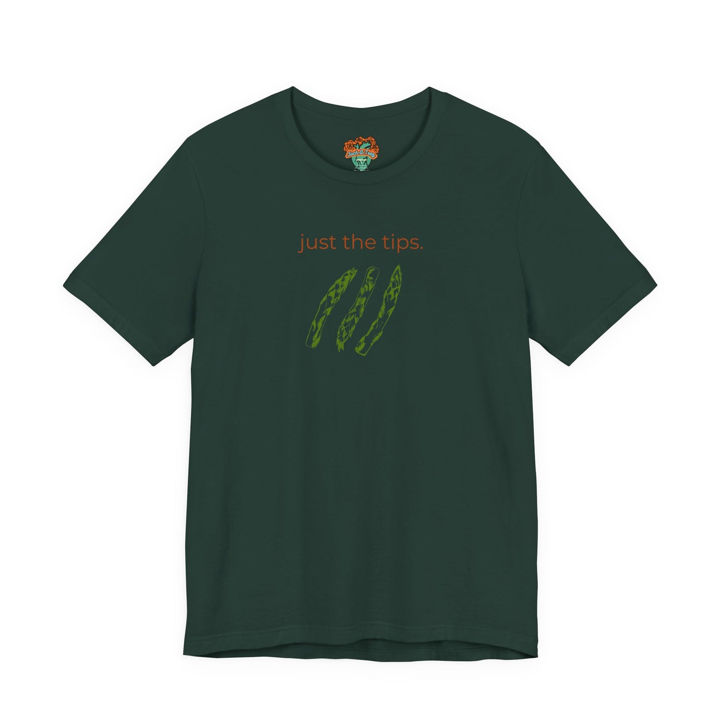 'Just the Tips' Funny T-Shirt, Funny Foodie Tee