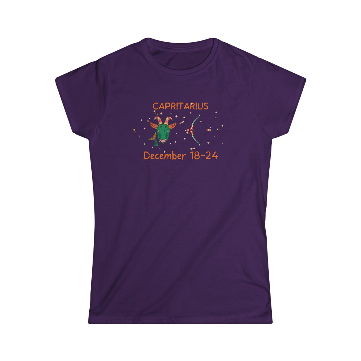 'Cusp - Capritarius' Women's Softstyle Tee