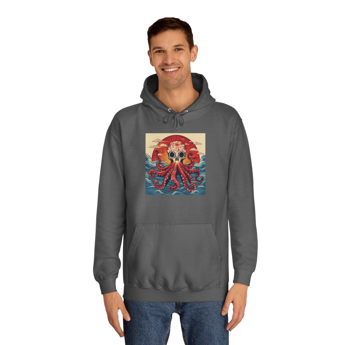 'OctoBer' Unisex College Hoodie