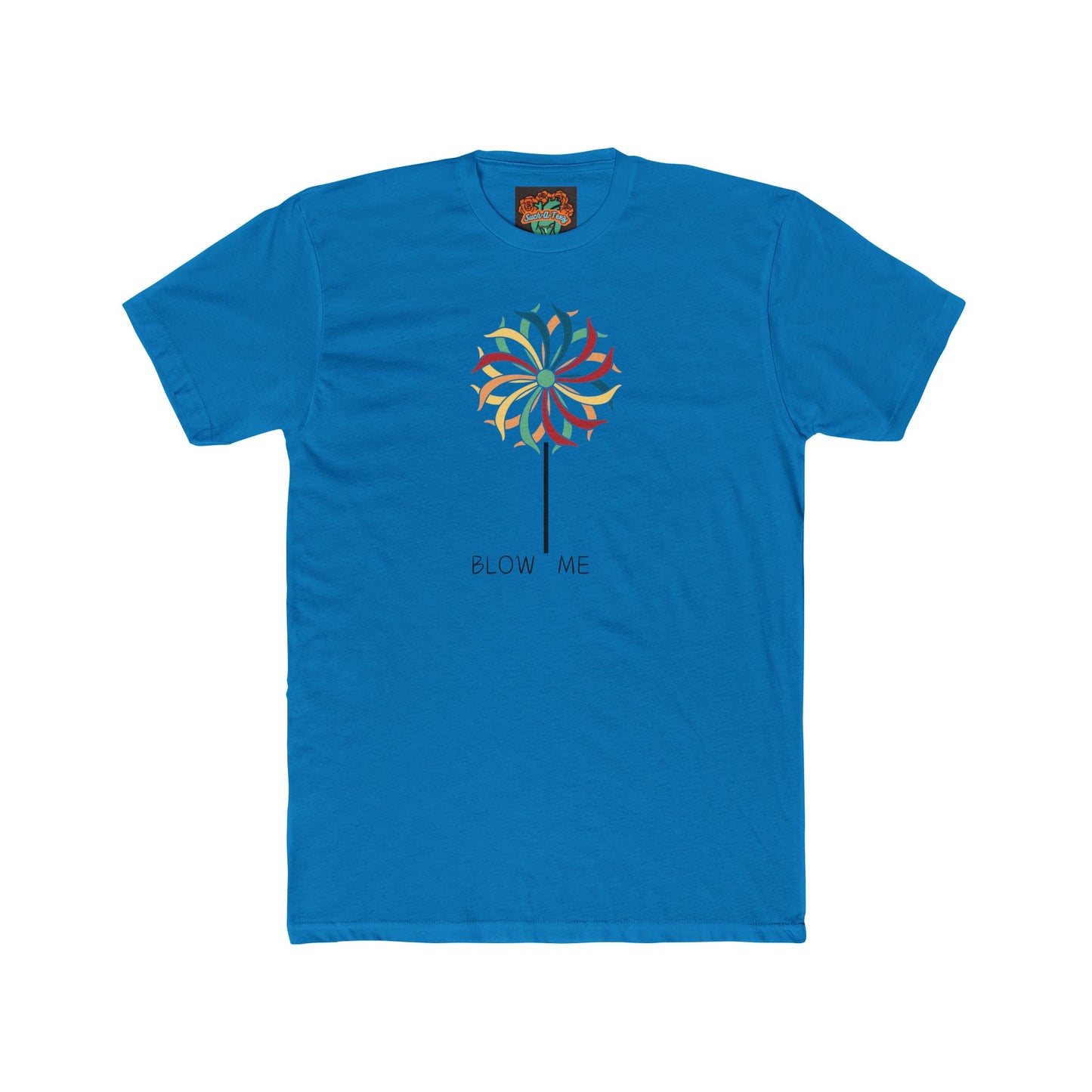 'Blow Me' Funny Men's Cotton Crew Tee