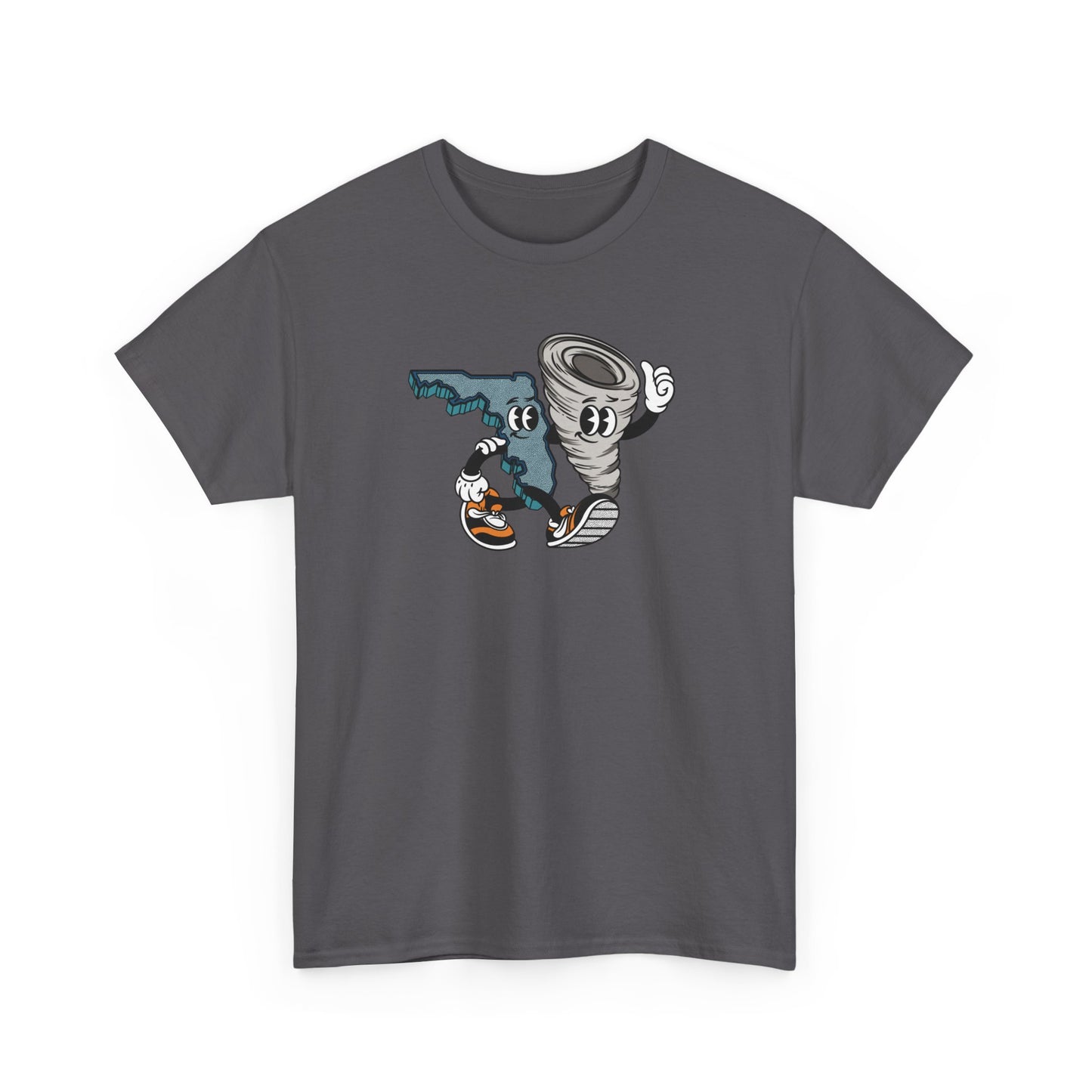 'Florida Hurricane Besties' Unisex Heavy Cotton Tee