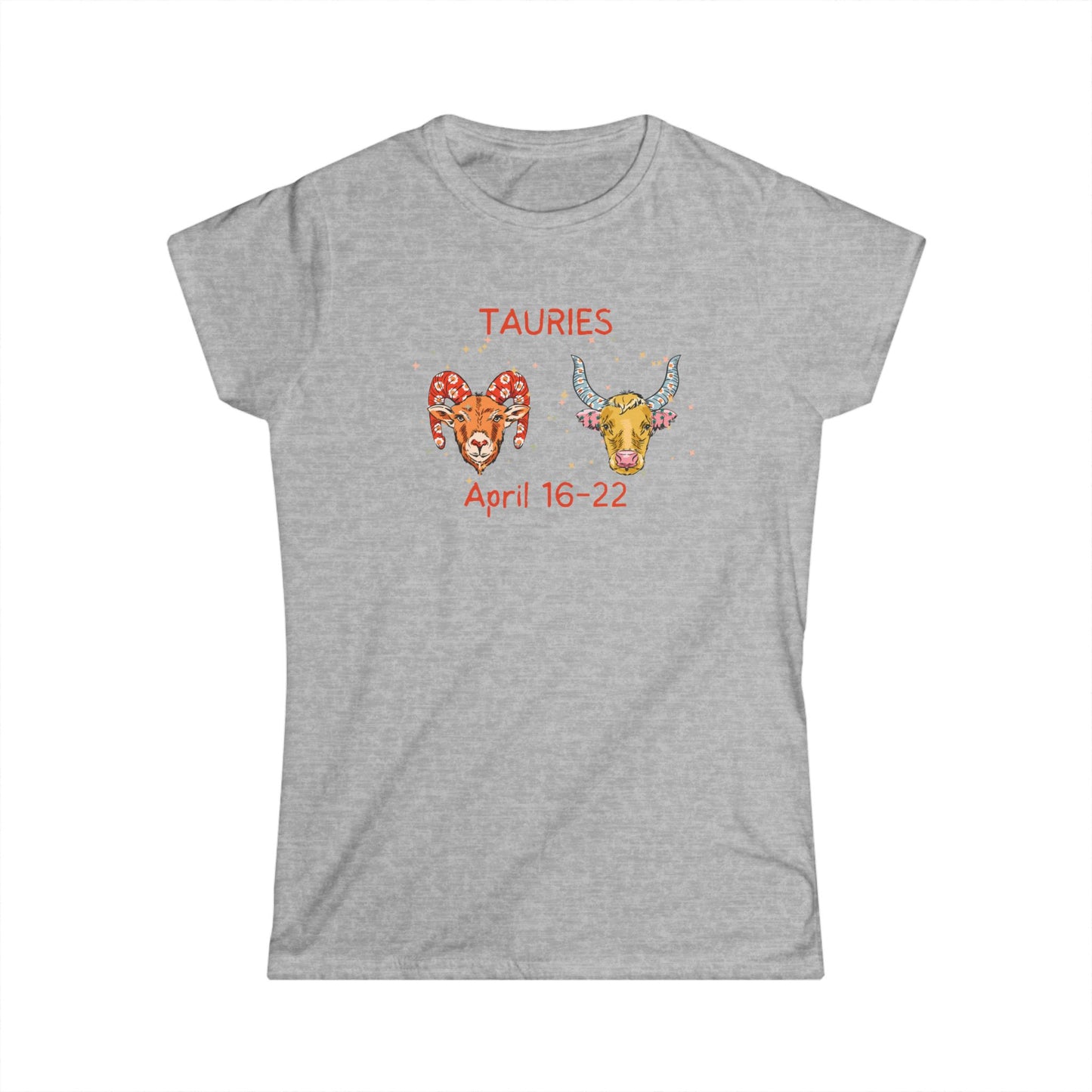 'Cusp -Tauries' Women's Softstyle Tee