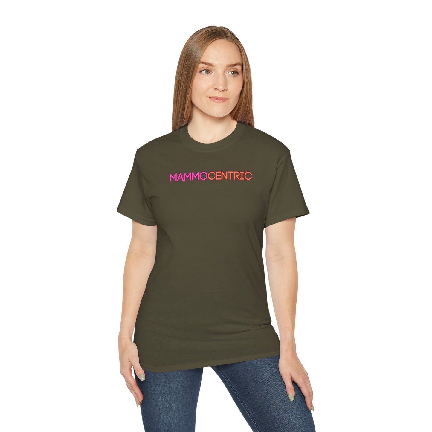 'MammoCentric' Unisex Ultra Cotton Tee