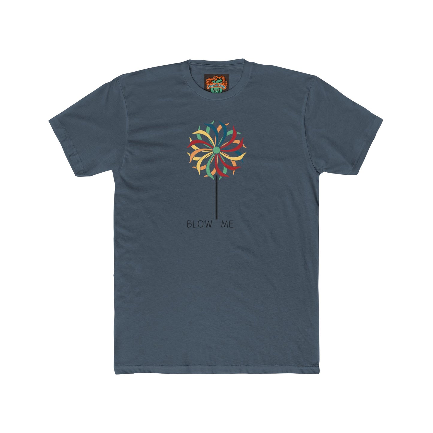 'Blow Me' Funny Men's Cotton Crew Tee