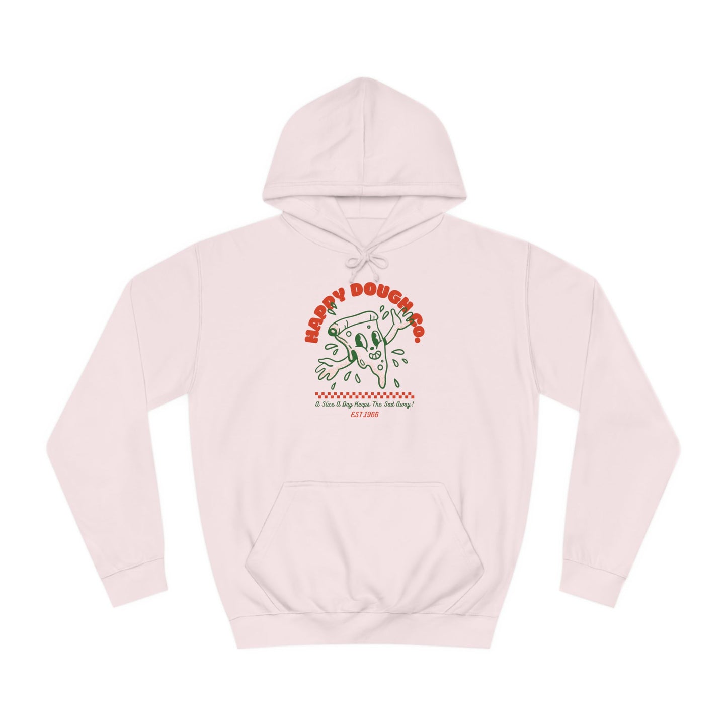 'Happy Dough Co.'Unisex College Hoodie