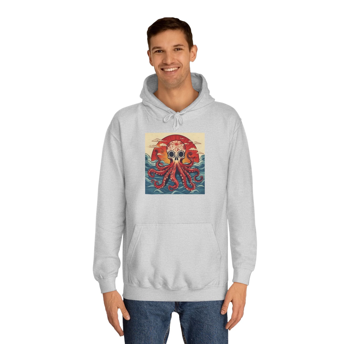 'OctoBer' Unisex College Hoodie