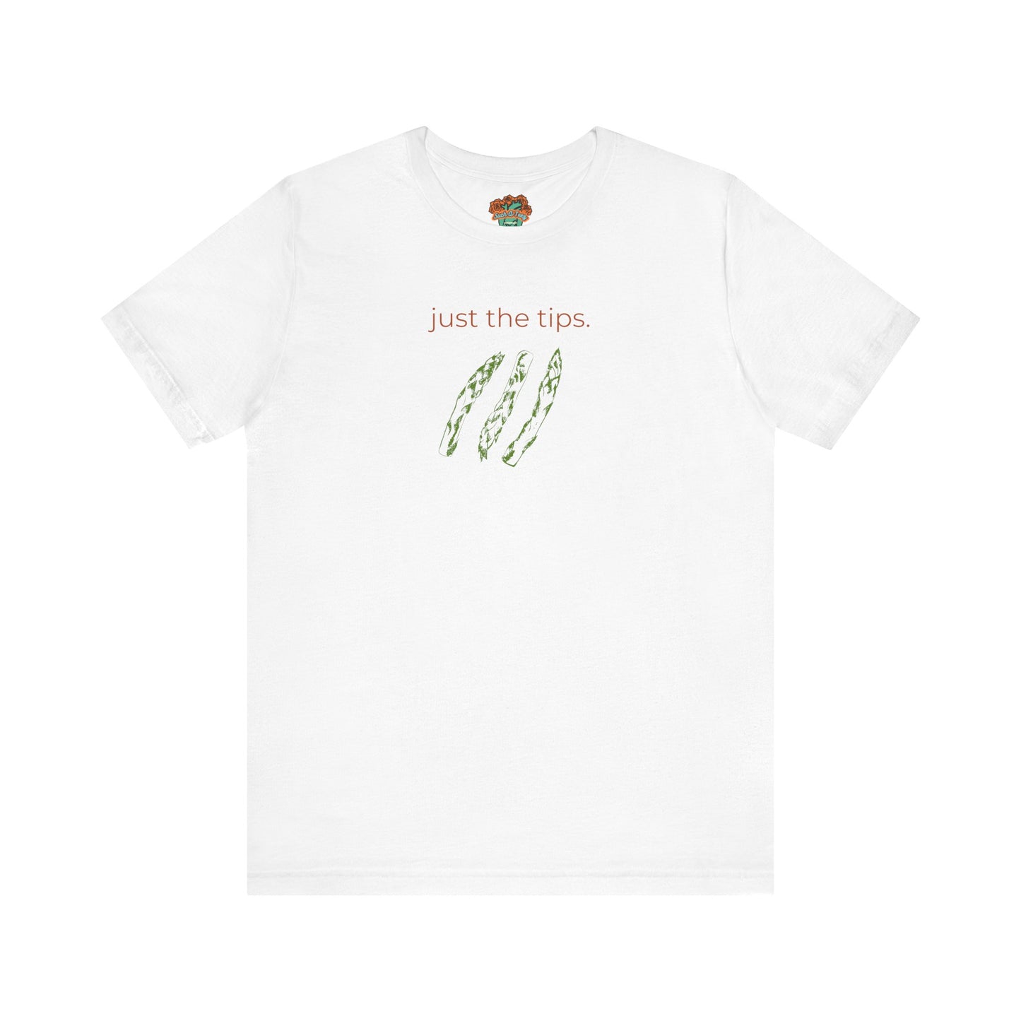 'Just the Tips' Funny T-Shirt, Funny Foodie Tee