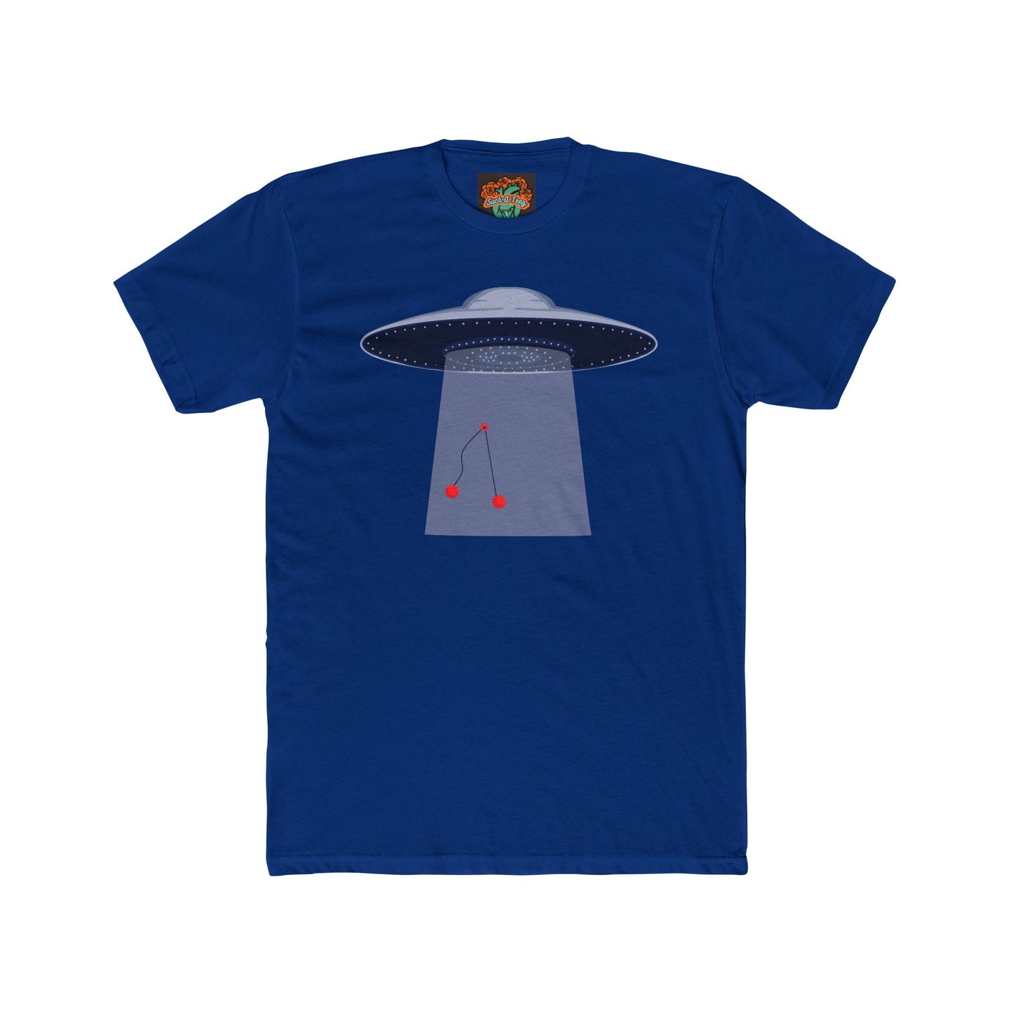 'Alien Clackers' Funny Alien Unisex Cotton Crew Tee