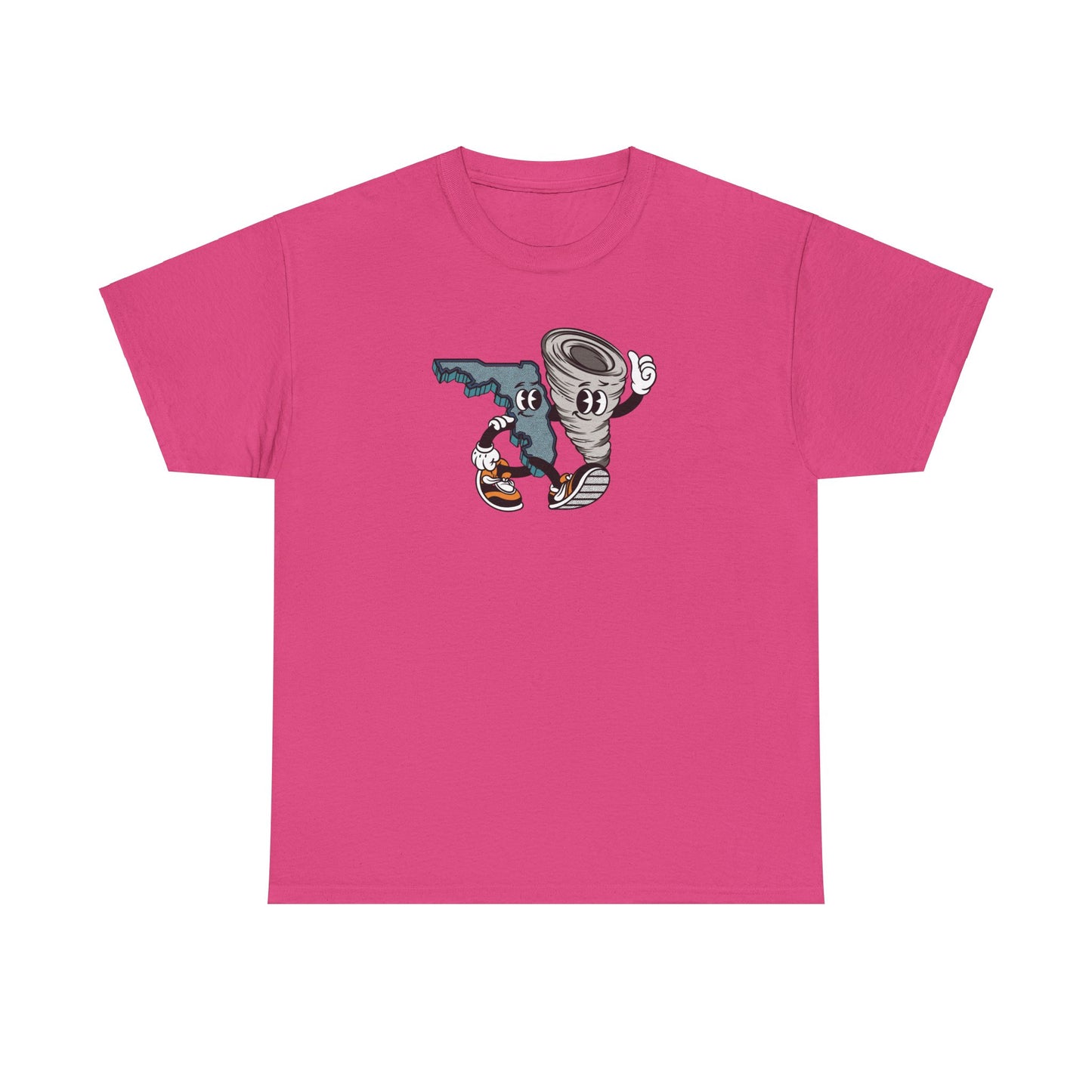 'Florida Hurricane Besties' Unisex Heavy Cotton Tee