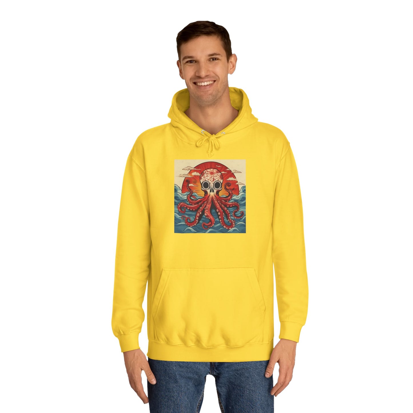 'OctoBer' Unisex College Hoodie