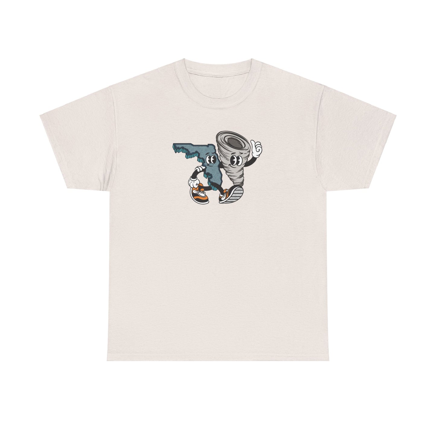 'Florida Hurricane Besties' Unisex Heavy Cotton Tee
