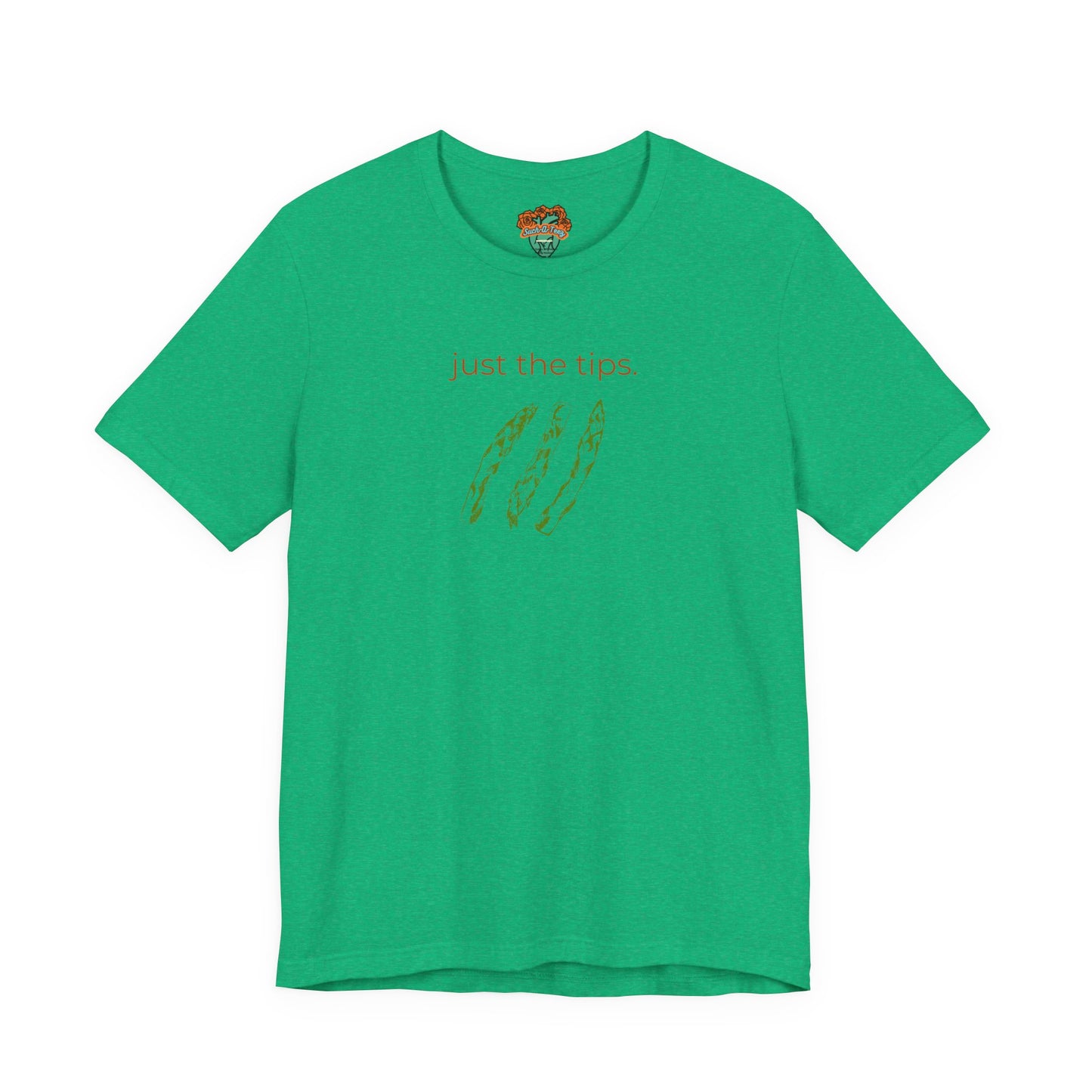 'Just the Tips' Funny T-Shirt, Funny Foodie Tee