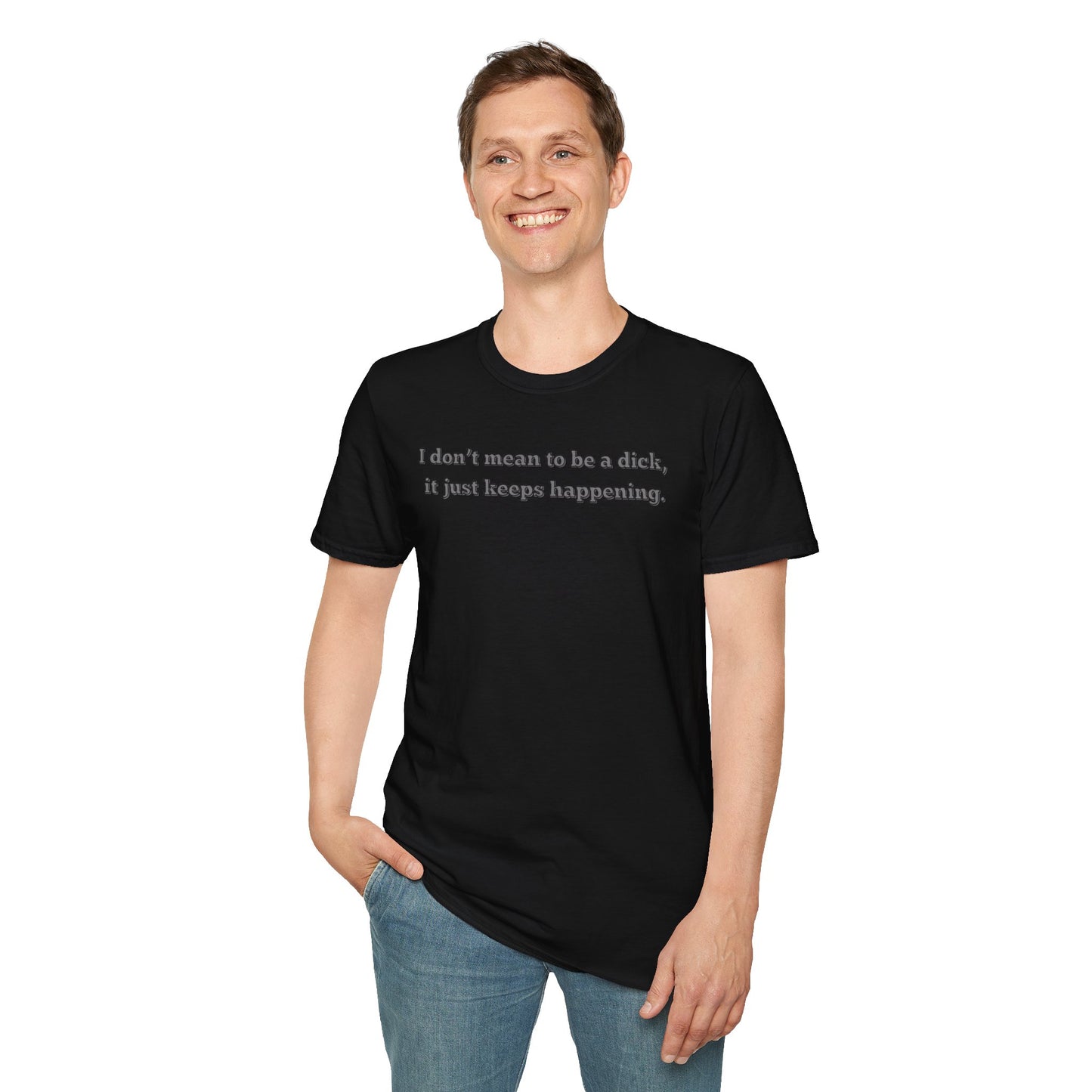 '(Men's) Just Can't Help It' Softstyle T-Shirt