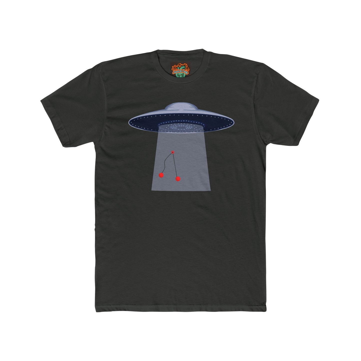 'Alien Clackers' Funny Alien Unisex Cotton Crew Tee