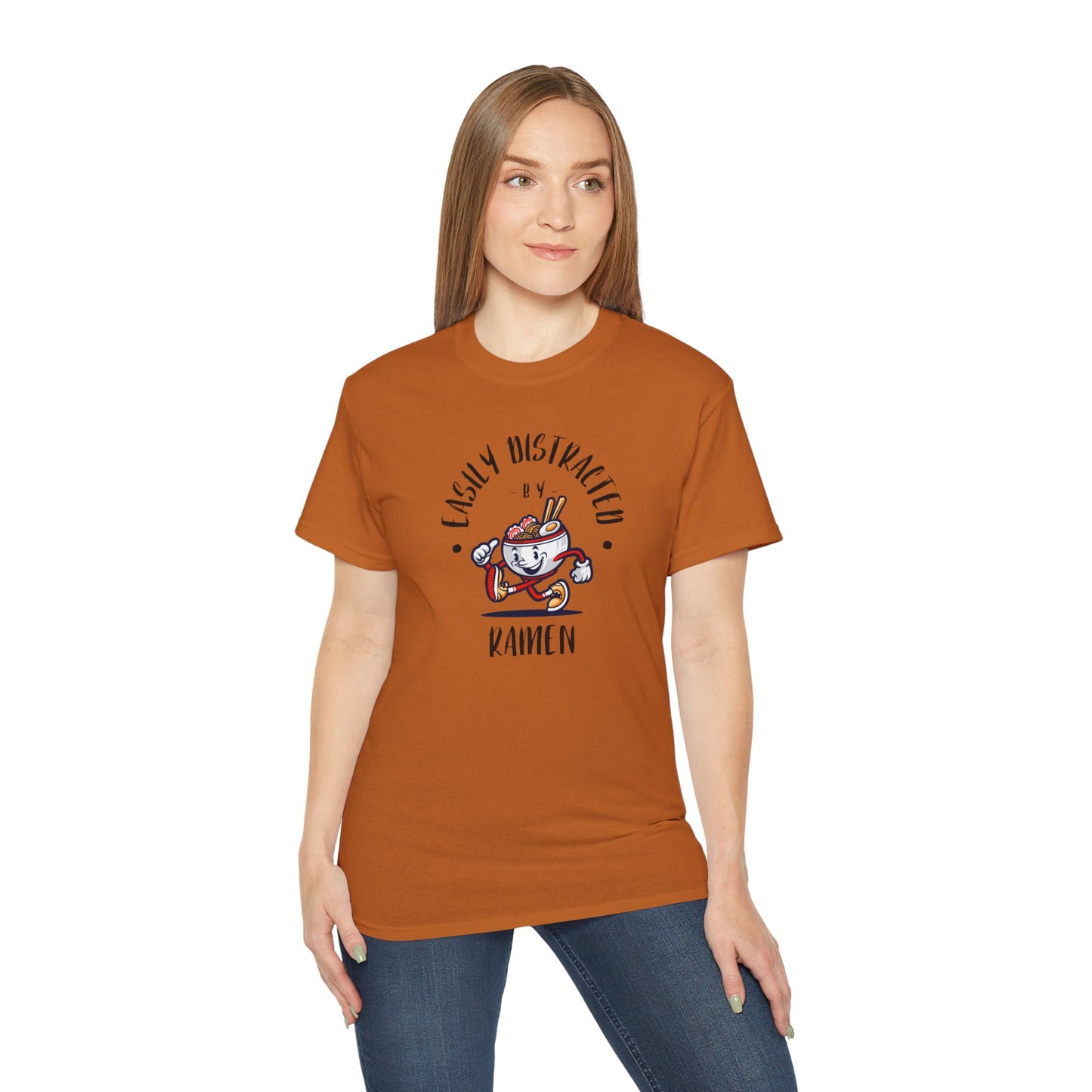'Easily Distracted by Ramen' Unisex Ultra Cotton Tee