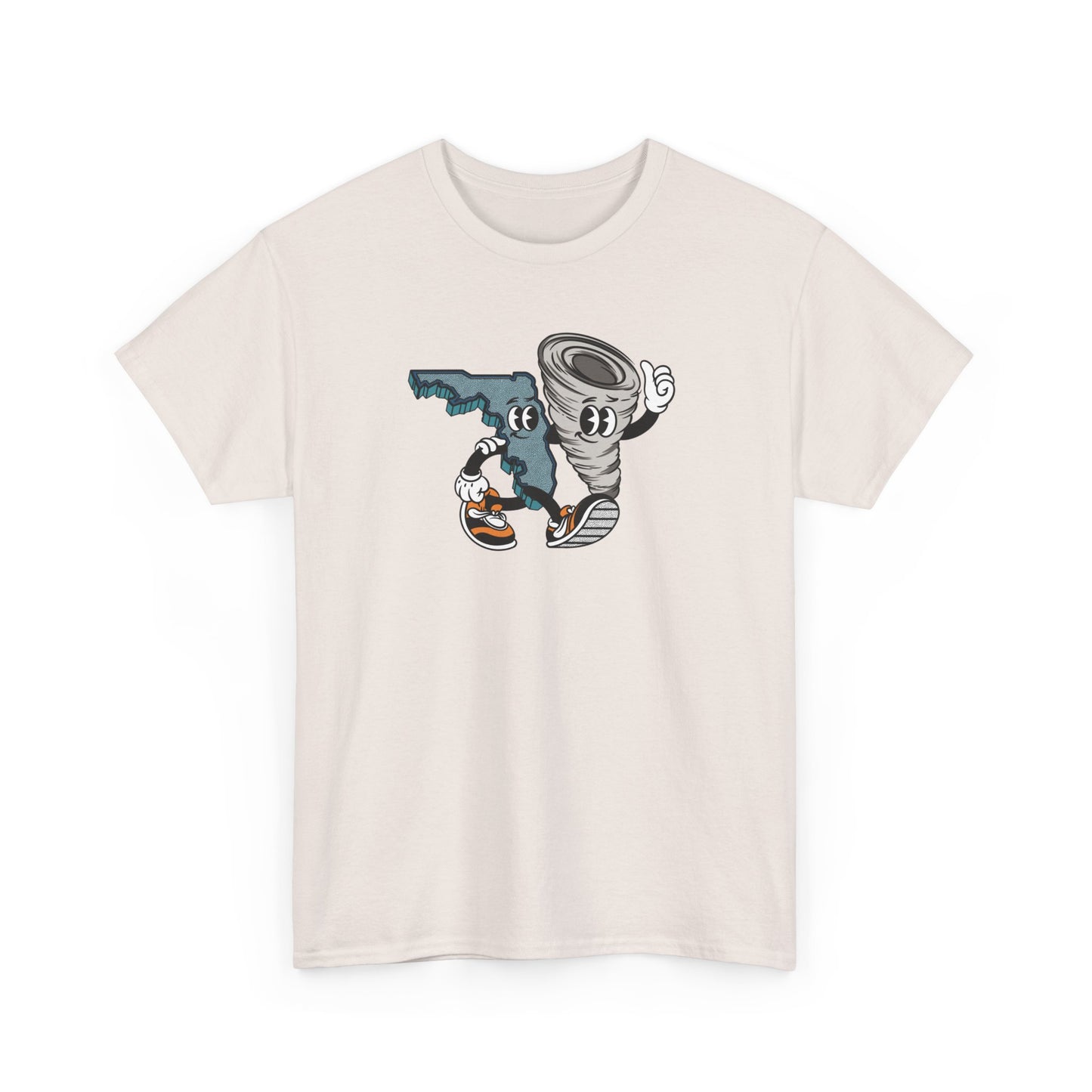 'Florida Hurricane Besties' Unisex Heavy Cotton Tee