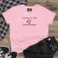 'Just Can't Help It' Women's Midweight Cotton Tee