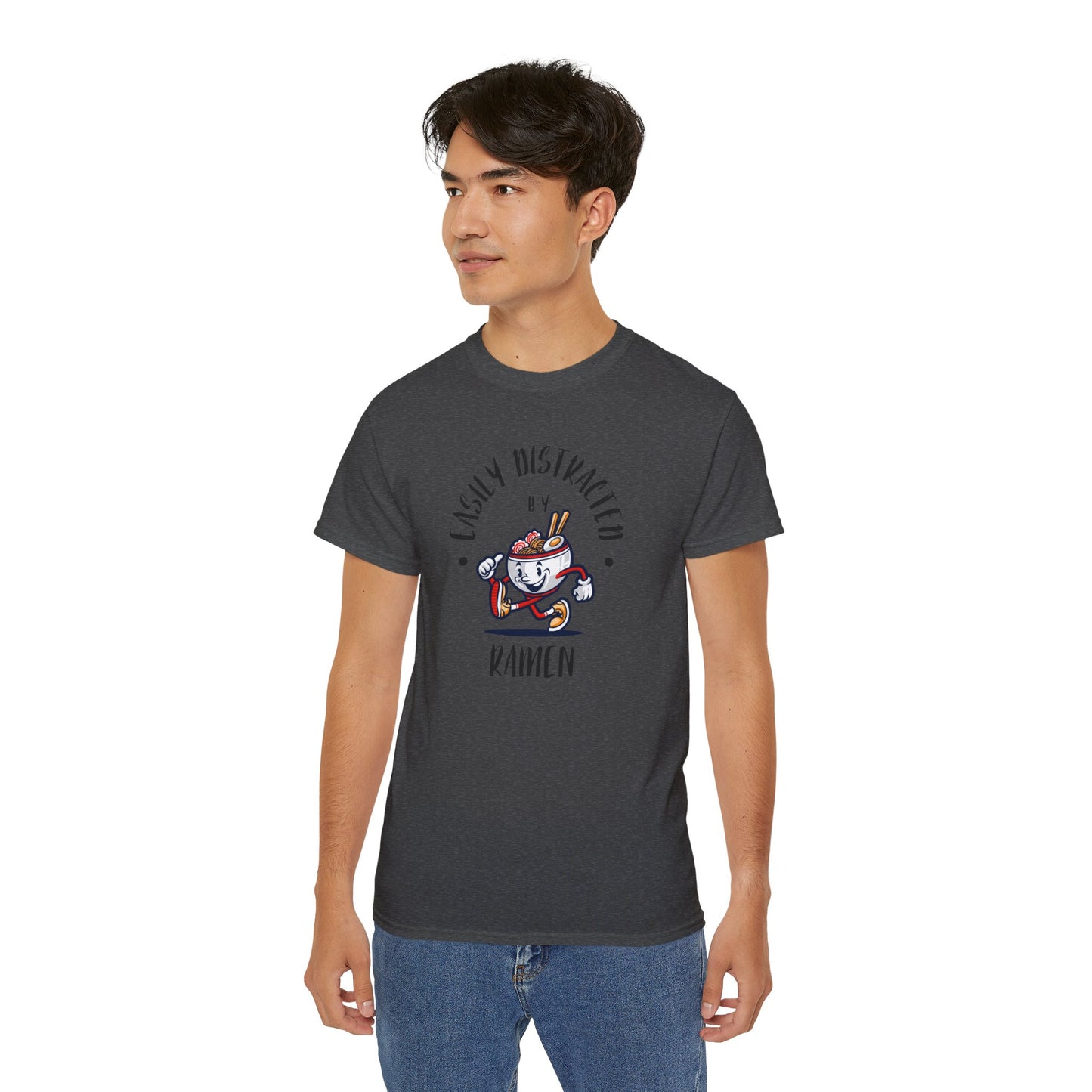 'Easily Distracted by Ramen' Unisex Ultra Cotton Tee