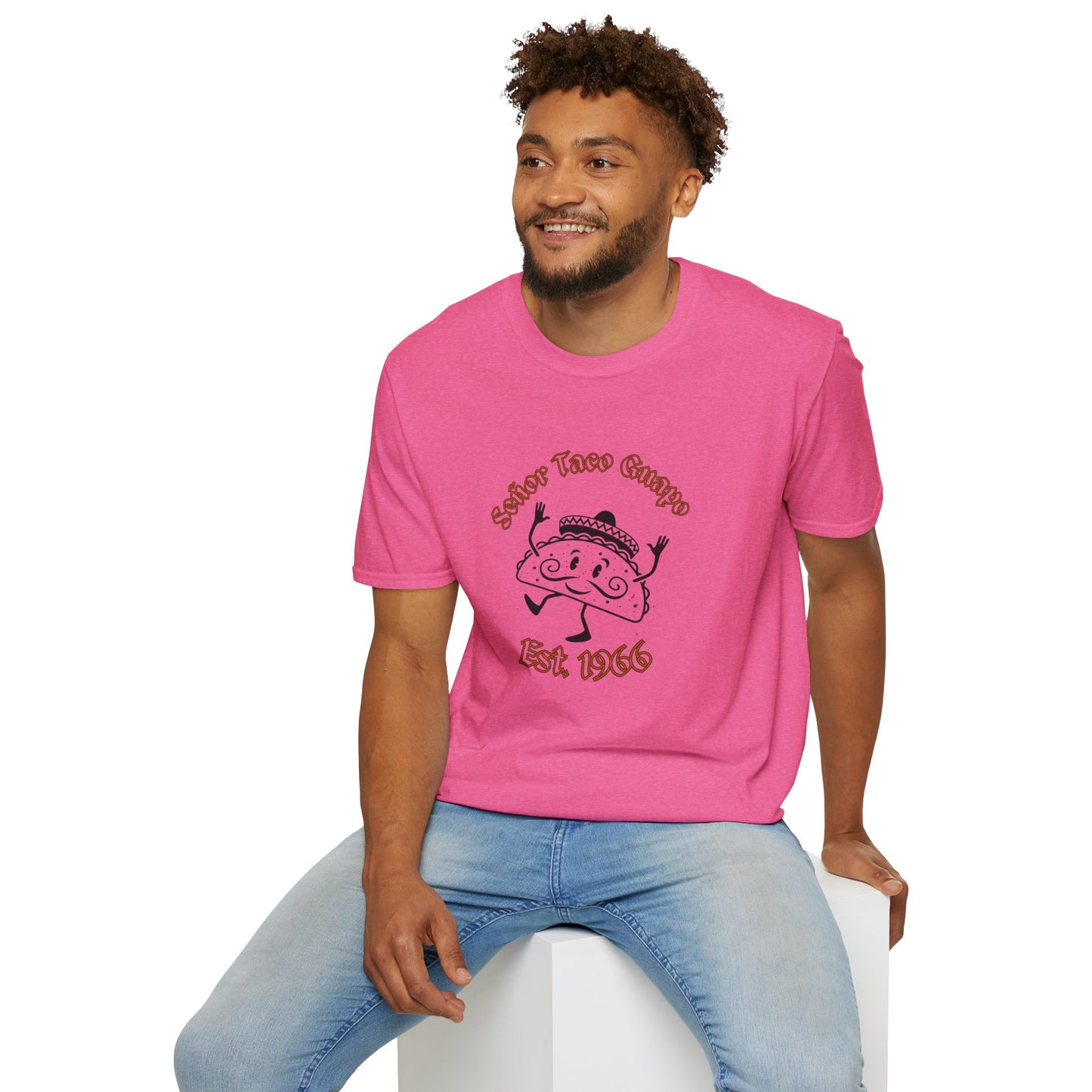 'El Taco Guapo' Unisex Softstyle T-Shirt