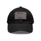 'Who's Your Daddy' (Spider)Dad Hat with Leather Patch (Rectangle)