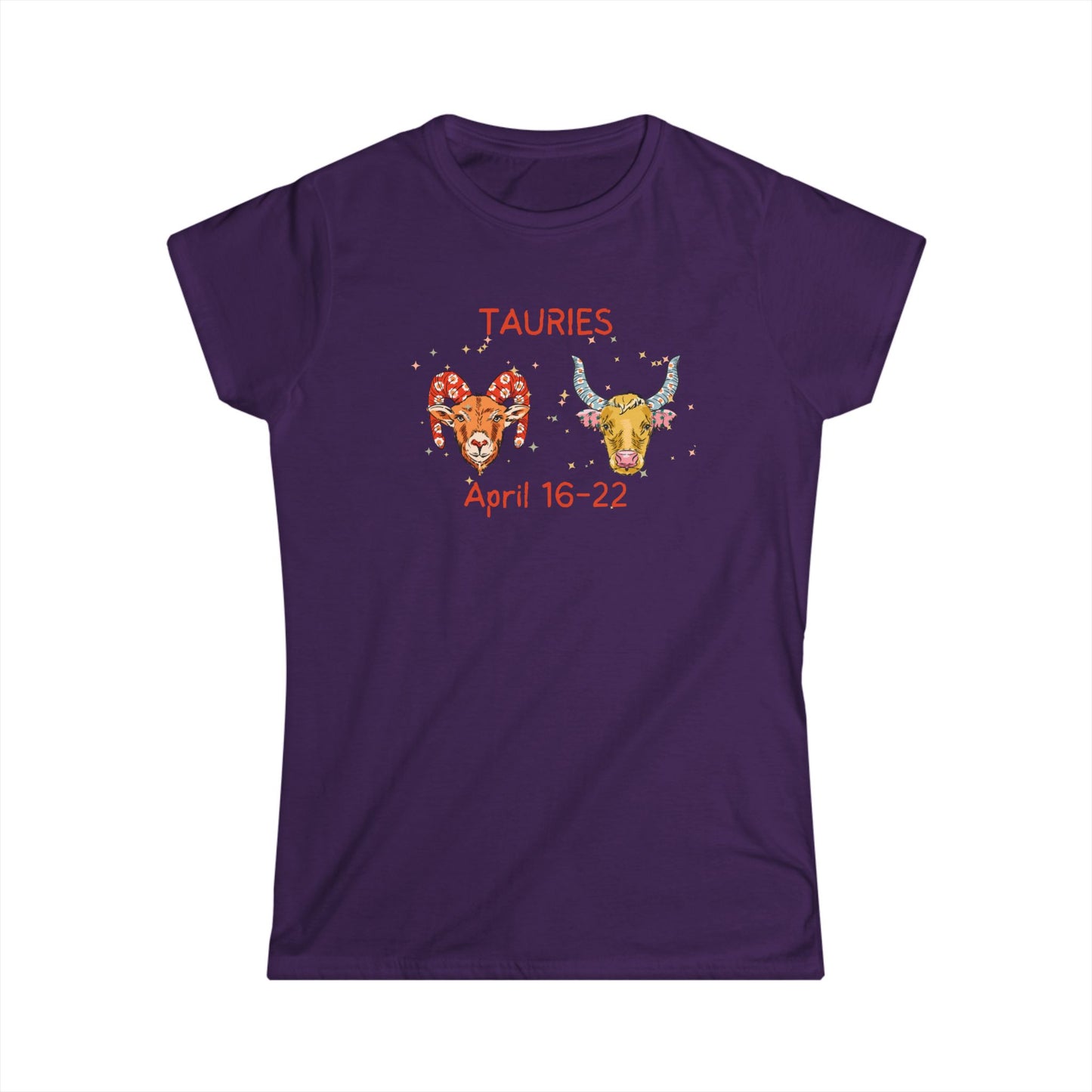 'Cusp -Tauries' Women's Softstyle Tee