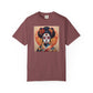 'Sugar Skull Geisha Girl' Unisex Garment-Dyed T-shirt