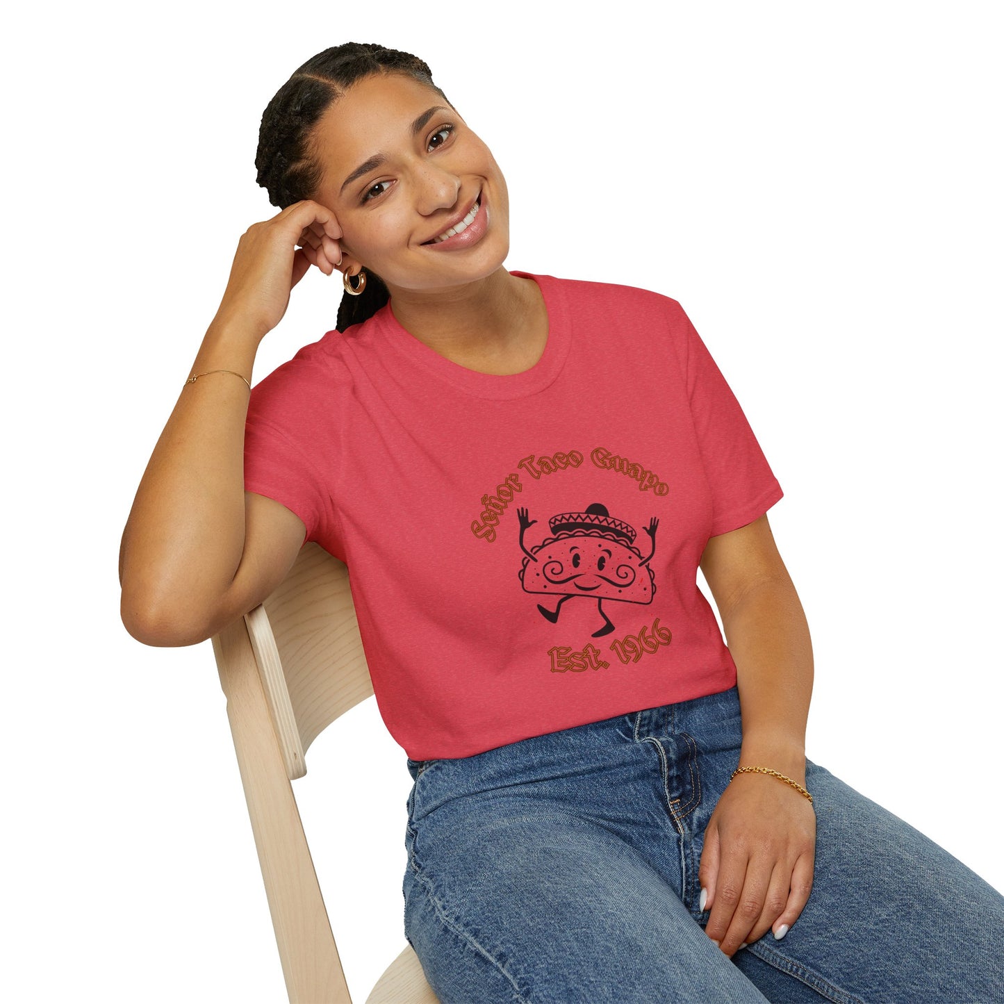 'El Taco Guapo' Unisex Softstyle T-Shirt