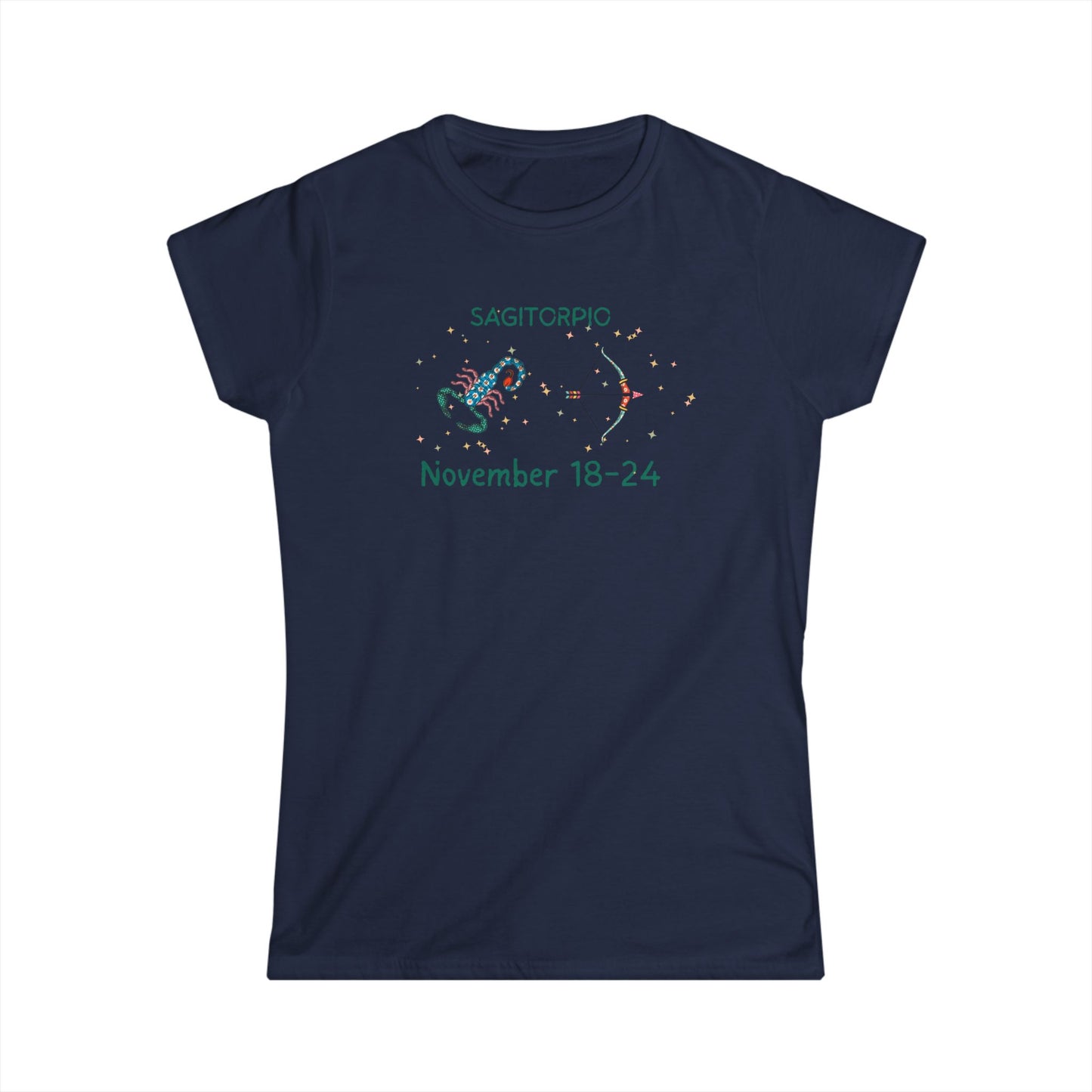 'Cusp - Sagitorpio' Women's Softstyle Tee