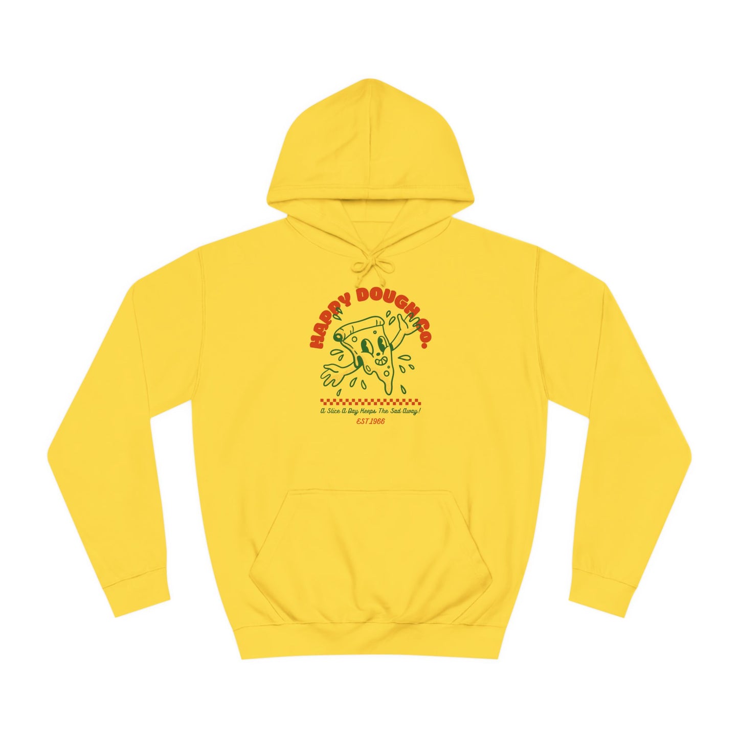 'Happy Dough Co.'Unisex College Hoodie