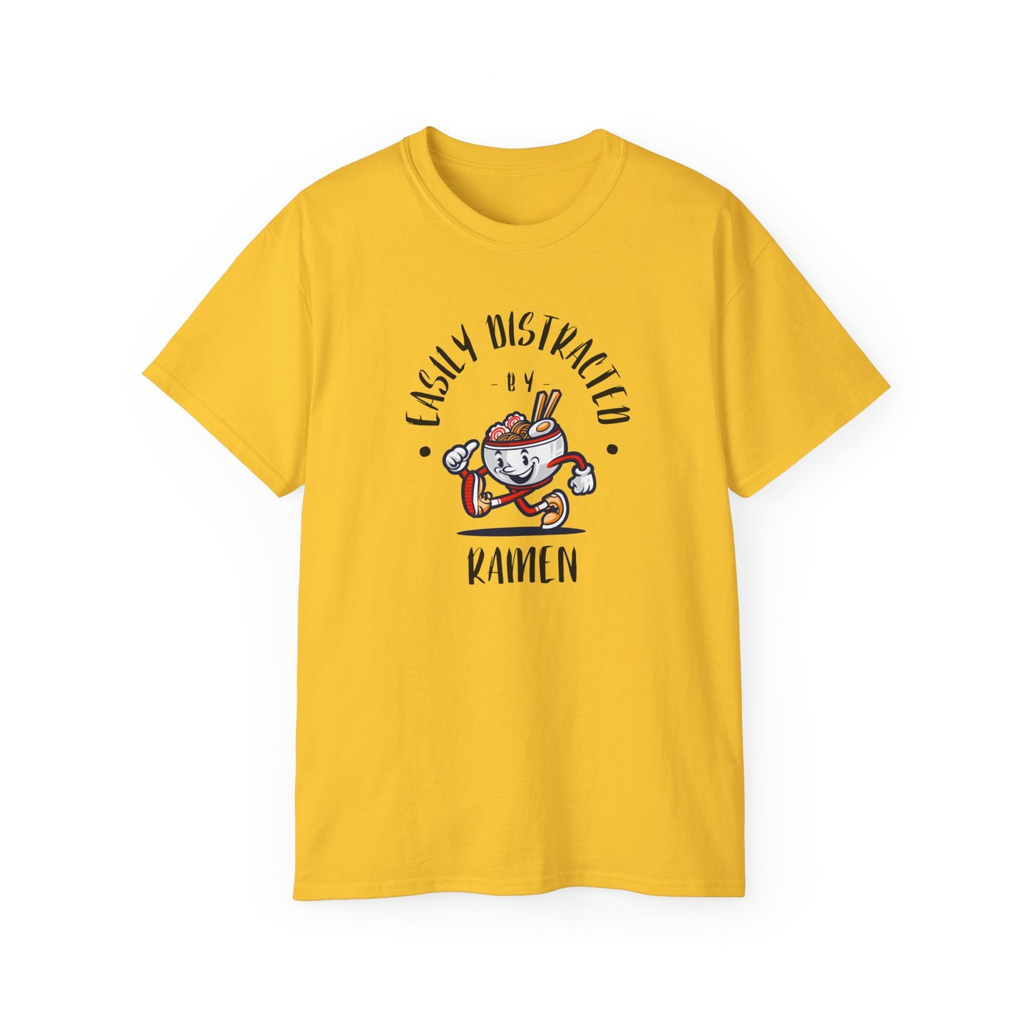'Easily Distracted by Ramen' Unisex Ultra Cotton Tee