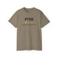 'Black Font PTSD Would Not Recommend' Unisex Ultra Cotton Tee