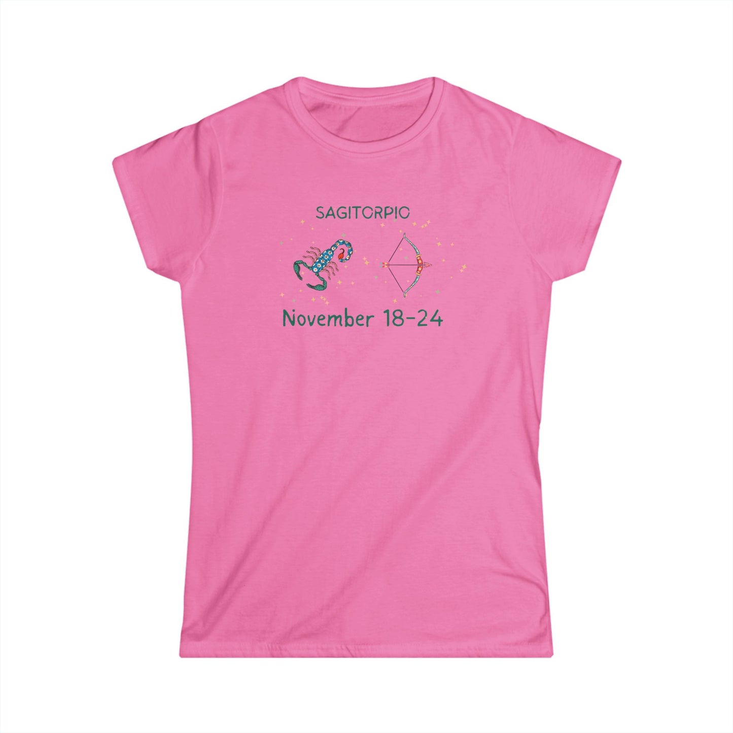 'Cusp - Sagitorpio' Women's Softstyle Tee