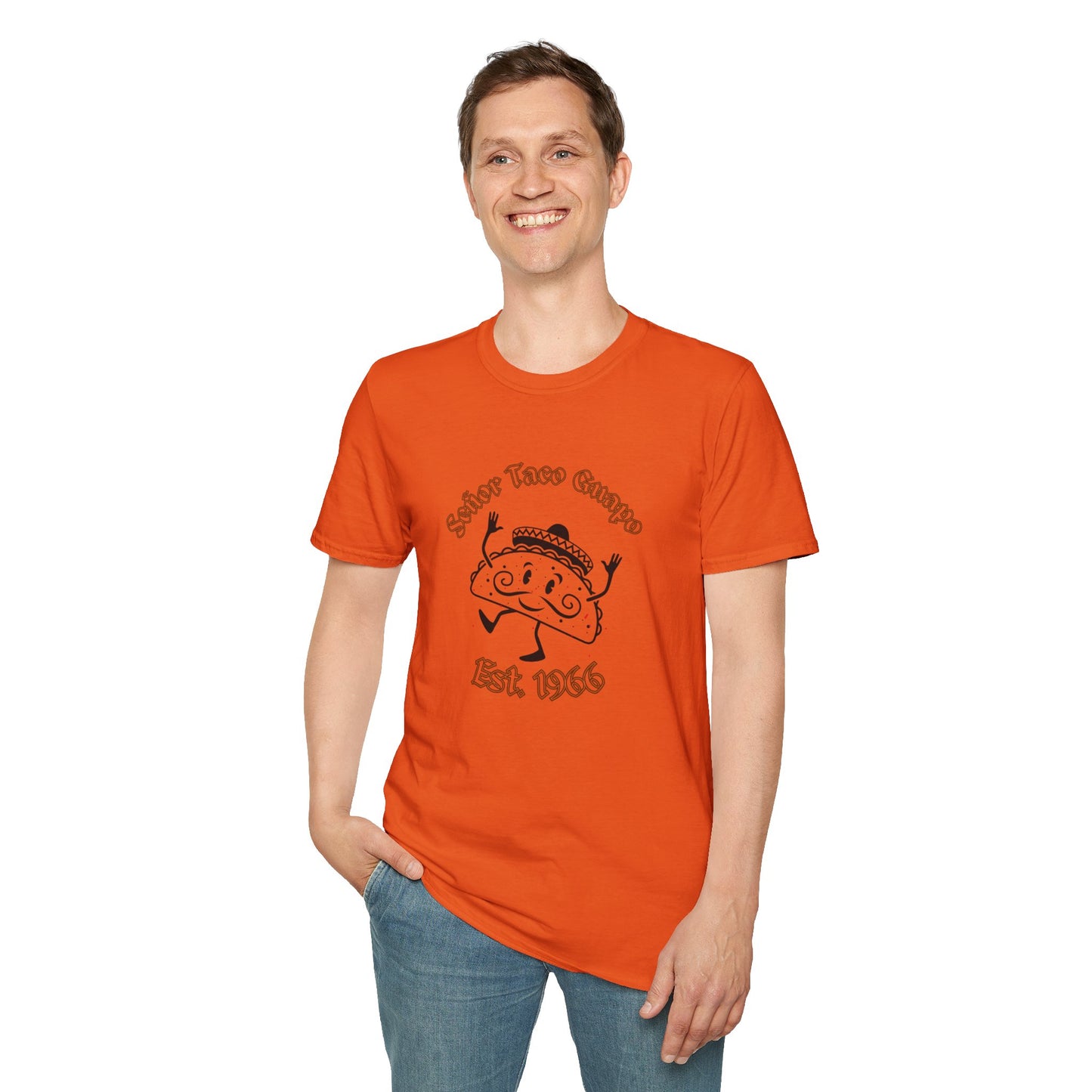 'El Taco Guapo' Unisex Softstyle T-Shirt